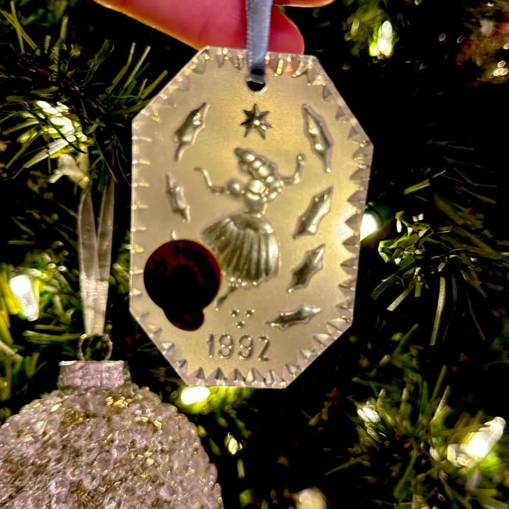 Waterford Crystal 1992 Christmas Ornament